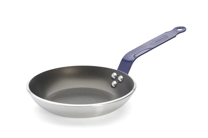 Poêle antiadhésive De Buyer Choc Classic HACCP bleue en aluminium - 20cm