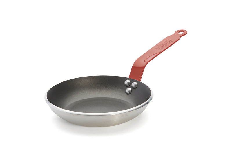 Poêle antiadhésive De Buyer Choc Classic HACCP rouge en aluminium - 20cm