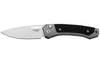 Couteau pliant LionSteel Twain TW-GYGBK manche 10,5cm en titanium gris et G10 noir