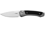 Couteau pliant LionSteel Twain TW-GYGBK manche 10,5cm en titanium gris et G10 noir