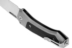 Couteau pliant LionSteel Twain TW-GYGBK manche 10,5cm en titanium gris et G10 noir