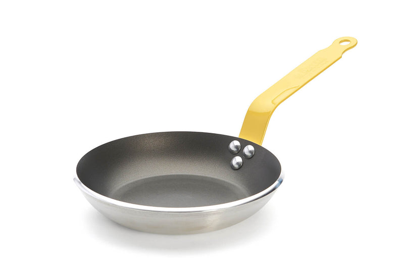 Poêle antiadhésive De Buyer Choc Classic HACCP jaune en aluminium - 20cm