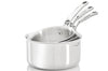 Set de 3 casseroles De Buyer Affinity en acier inoxydable 5 ply 16-18-20cm