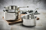 Set de 3 casseroles De Buyer Affinity en acier inoxydable 5 ply 16-18-20cm