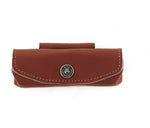 Etui MAX CAPDEBARTHES 9813 en cuir marron pour couteaux avec manche de 12 ou 13cm