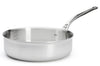 Sauteuse droite De Buyer Affinity en acier inoxydable 5 ply - 28cm