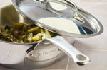Sauteuse droite De Buyer Affinity en acier inoxydable 5 ply - 16cm - 24cm