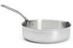 Sauteuse droite De Buyer Affinity en acier inoxydable 5 ply - 28cm