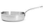 Sauteuse droite De Buyer Affinity en acier inoxydable 5 ply - 28cm