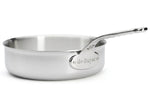 Sauteuse droite De Buyer Affinity en acier inoxydable 5 ply - 28cm