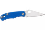 Couteau pliant Spyderco Bug C133GBKP manche 4,3cm en G10 bleu