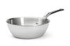 Sauteuse bombée De Buyer Affinity en acier inoxydable 5 ply - 20cm