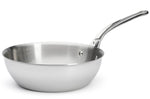 Sauteuse bombée De Buyer Affinity en acier inoxydable 5 ply - 24cm