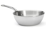 Sauteuse bombée De Buyer Affinity en acier inoxydable 5 ply - 20cm