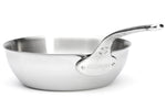Sauteuse bombée De Buyer Affinity en acier inoxydable 5 ply - 24cm