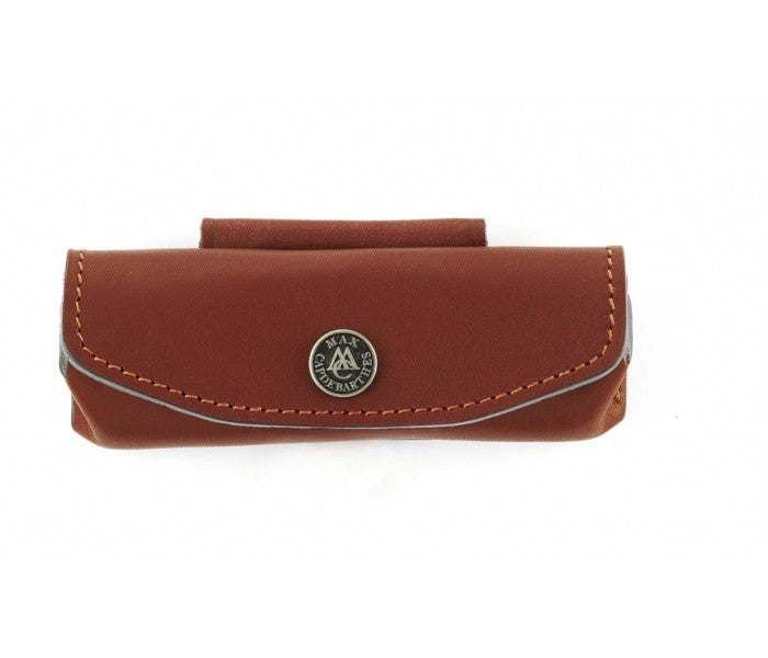 Etui MAX CAPDEBARTHES Pérou 9811 en cuir marron pour couteaux avec manche jusqu'à 10 ou 11cm