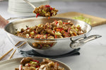Wok De Buyer Affinity 32cm en acier inoxydable 5 ply
