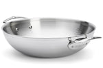 Wok De Buyer Affinity 32cm en acier inoxydable 5 ply