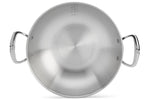 Wok De Buyer Affinity 32cm en acier inoxydable 5 ply