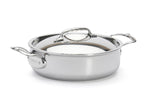 Sautoir De Buyer Affinity en acier inoxydable 5 ply avec couvercle - 20cm