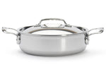 Sautoir De Buyer Affinity en acier inoxydable 5 ply avec couvercle - 20cm - 24cm