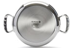 Sautoir De Buyer Affinity en acier inoxydable 5 ply avec couvercle - 20cm - 24cm