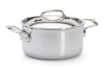 Faitout De Buyer Affinity en acier inoxydable 5 ply avec couvercle - 20cm