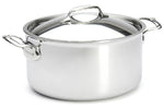 Faitout De Buyer Affinity en acier inoxydable 5 ply avec couvercle - 28cm