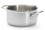 Faitout De Buyer Affinity en acier inoxydable 5 ply avec couvercle - 20cm