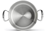 Faitout De Buyer Affinity en acier inoxydable 5 ply avec couvercle - 28cm
