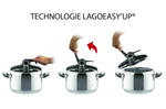 Autocuiseur Lagostina Diva Lagoeasy'up® acier inoxydable 18/10