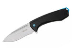 Couteau pliant BUCK RUCKUS 0713BLS manche noir et bleu 12cm