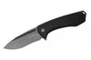 Couteau pliant BUCK RUCKUS 0713CPS manche noir 12cm