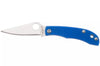 Couteau pliant Spyderco Honeybee C137GBLP manche 5,2cm en G10 bleu