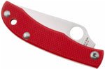 Couteau pliant Spyderco Honeybee C137GRDP manche 5,2cm en G10 rouge