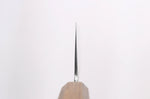 Couteau nakiri 16,5cm japonais artisanal Hado Sumi B1D manche en chêne