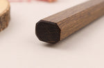 Couteau nakiri 16,5cm japonais artisanal Hado Sumi B1D manche en chêne