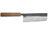 Couteau nakiri 16,5cm japonais artisanal Hado Sumi B1D manche en chêne