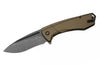 Couteau pliant BUCK RUCKUS 0713GRS manche vert 12cm