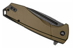 Couteau pliant BUCK RUCKUS 0713GRS manche vert 12cm
