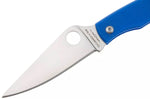 Couteau pliant Spyderco Grasshopper C138GBLP manche 7,2cm en G10 bleu