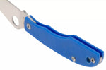 Couteau pliant Spyderco Grasshopper C138GBLP manche 7,2cm en G10 bleu
