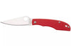Couteau pliant Spyderco Grasshopper C138GRDP manche 7,2cm en G10 rouge