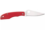 Couteau pliant Spyderco Grasshopper C138GRDP manche 7,2cm en G10 rouge
