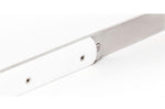 Coffret de 6 couteaux de table faits mains Perceval 888 blanc
