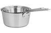 Set de 3 casseroles Cristel 1826 en acier inoxydable 18/10 brossé