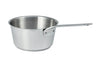 Casserole Cristel 1826 en acier inoxydable 18/10 brossé - 16cm