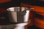 Casserole Cristel 1826 en acier inoxydable 18/10 brossé - 16cm