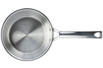 Casserole Cristel 1826 en acier inoxydable 18/10 brossé