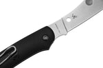 Couteau pliant Spyderco Roadie XL C267BKP manche 9,6cm noir en nylon et fibres de verre